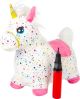 Unicornio Hinchable saltarín de peluche