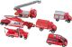Vehículos en Miniatura Bomberos - 8 piezas
