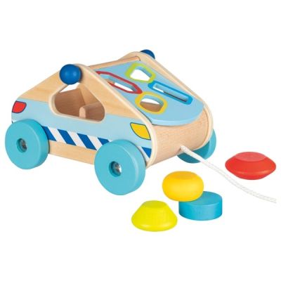 Caja de formas- arrastre coche