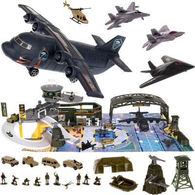 Juego de figuras del ejército Base Militar